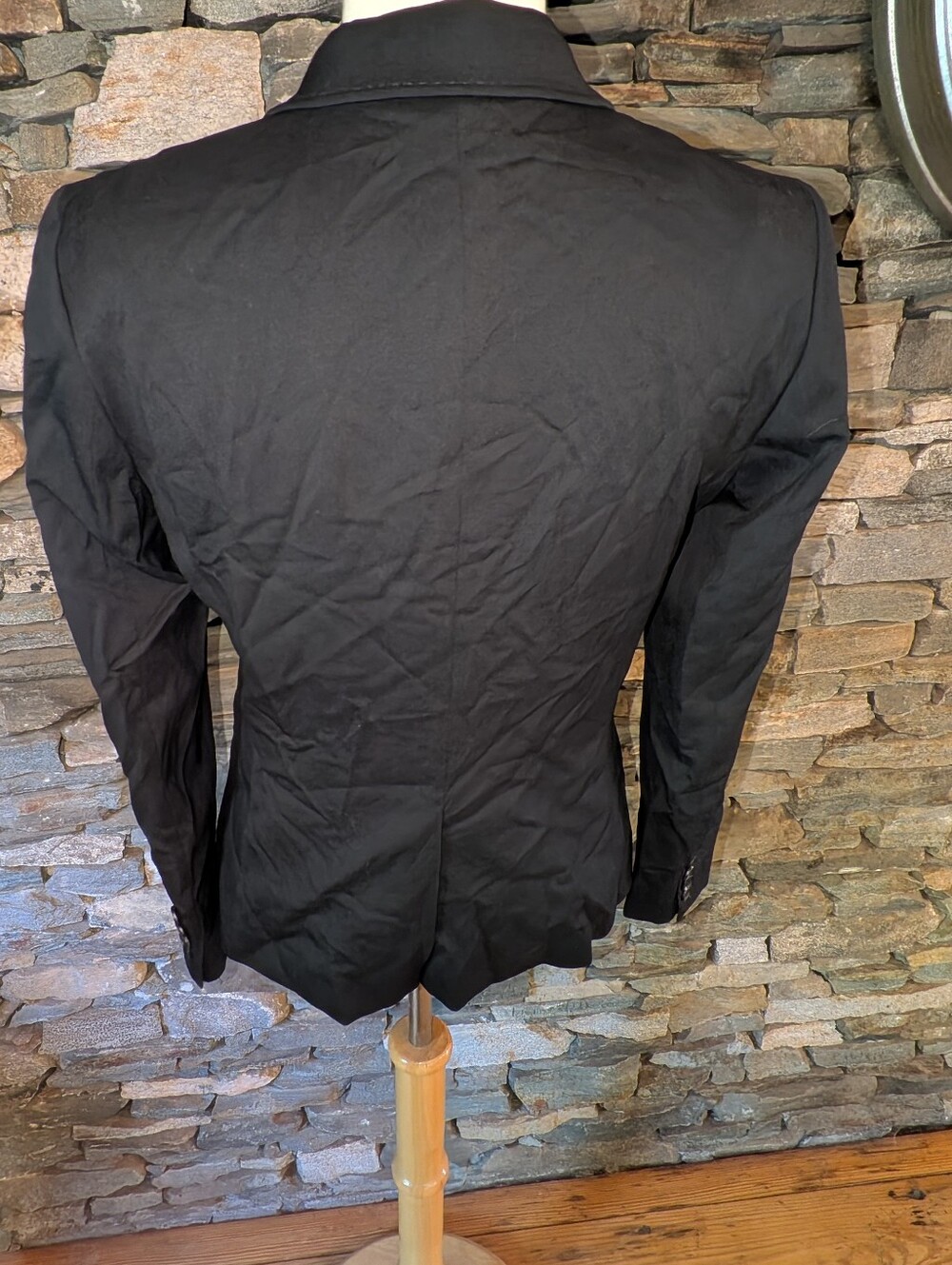 Brooks Brothers Black Blazer Classic Fit 100% Wool Size - Picture 5 of 9